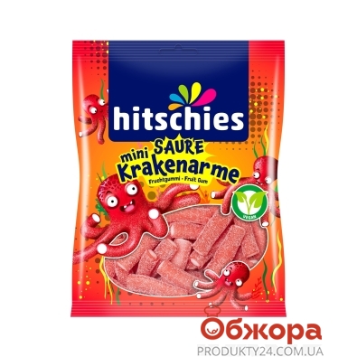 Жувальні цукерки Hitschler 125г Saure Krakenarme – ІМ «Обжора»