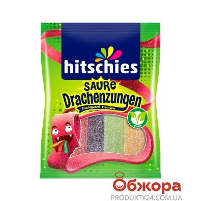 Жувальні цукерки Hitschler 125г Saure Drachenzungen – ІМ «Обжора»