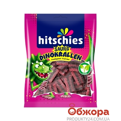 Жевательные конфеты Hitschler 125г Saure Dinokrallen – ИМ «Обжора»