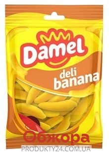 Конфеты жевательные Damel 80г Bananas – ИМ «Обжора»