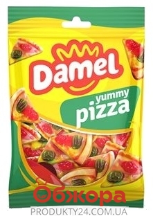 Конфеты жевательные Damel 80г Pizzas – ИМ «Обжора»