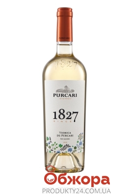 Вино Purcari Viorica 0,75л белое сухое марочное – ИМ «Обжора»