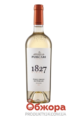 Вино Purcari Pinot Grigio 0,75л белое сухое марочное – ИМ «Обжора»