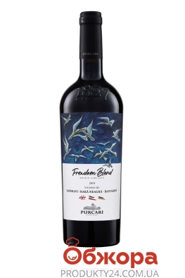 Вино Purcari Freedom Blend 0,75л красное сухое марочное – ИМ «Обжора»