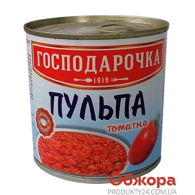 Конс Господарочка 390г пульпа томатная з/б – ИМ «Обжора»