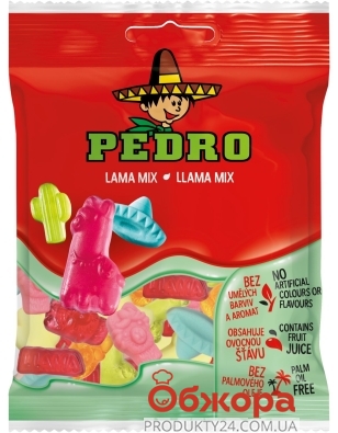 Жевательные конфеты Pedro 80г лама микс – ИМ «Обжора»