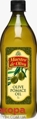 Масло Maestro De Oliva 1,0л Pomace оливковое пет – ИМ «Обжора»