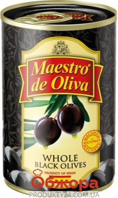 Маслини Maestro de Oliva 420г з/к з/б – ІМ «Обжора»