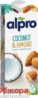 Напій Alpro 1,0л кокосово-мигдалевий – ІМ «Обжора»
