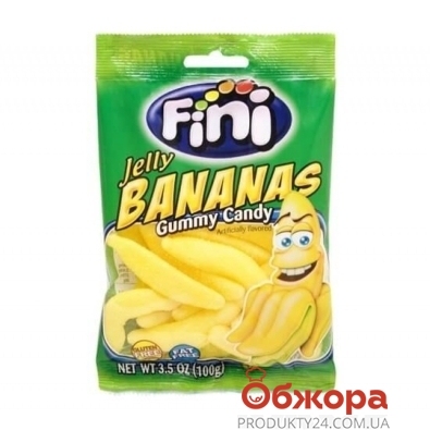 Желейні цукерки Fini 100г банани – ІМ «Обжора»