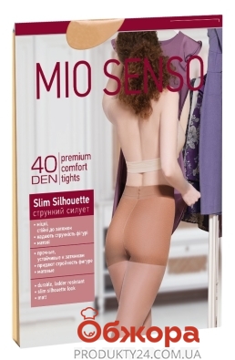 Колготи Mio Senso Slim Silhouette 40 den р.3 black – ІМ «Обжора»