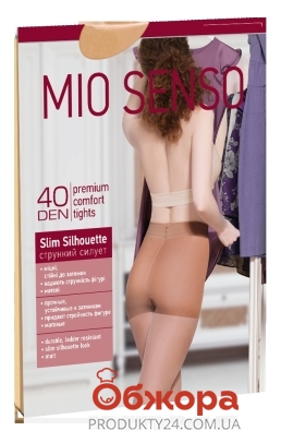 Колготи Mio Senso Slim Silhouette 40 den р.3 cappuccino – ІМ «Обжора»