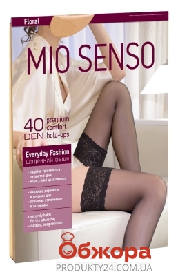 Панчохи Mio Senso Everyday Fashion 40 den р.2/3 black – ІМ «Обжора»