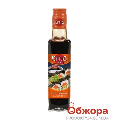 Соус Kitto 200г Соєвый классический ск/б – ИМ «Обжора»