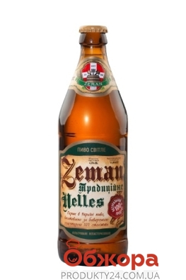 Пиво Традиційне Zeman 0,5 л – ІМ «Обжора»
