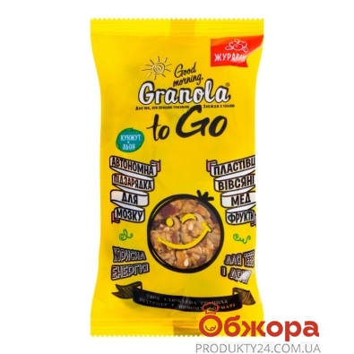 *Сухий сніданок Good morning Granola 80г журавлина – ІМ «Обжора»