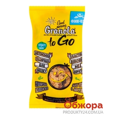 *Сухий сніданок Good morning Granola 80г фінік-кокос – ІМ «Обжора»