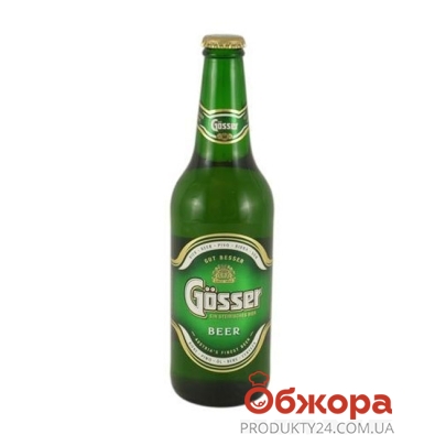 Пиво Гессер (Gosser) светлое 0.5 л – ИМ «Обжора»