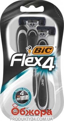 *Станки д/гоління BIC Flex 4 comfort 3шт блістер – ІМ «Обжора»