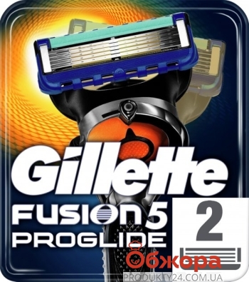 Станок д/гоління Gillette Fusion ProGlide +2 картриджа – ИМ «Обжора»