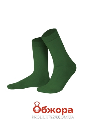 Шкарпетки чол. Intelligent Organism 459 р.41-46 7459 темно-зелений – ІМ «Обжора»