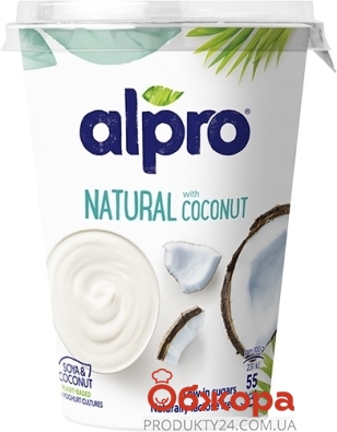 Йогурт соєвий Кокос Алпро 2,5% 500 г – ИМ «Обжора»