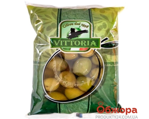 Оливки Vittoria 250г Dolci Giganti з/к п/п – ИМ «Обжора»