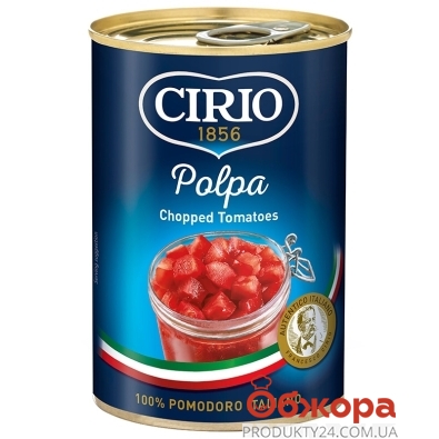 Конс Cirio 400г Polpa томати різані з/б – ІМ «Обжора»