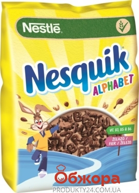 Сухий сніданок Nestle 460г Несквик алфавит – ІМ «Обжора»