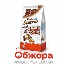 Шоколад Kinder 108г Bueno mini – ІМ «Обжора»