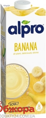 Напиток Alpro 1,0л соевый банан – ИМ «Обжора»