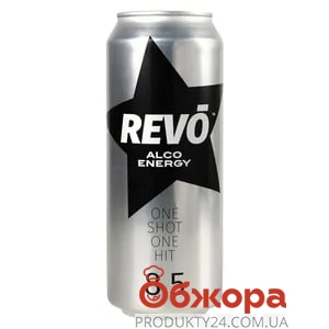 Напиток энергетический Рево (Revo) 0,5 л 8.5% – ИМ «Обжора»