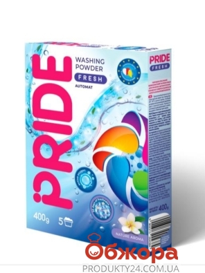 *Пральний порошок Pride 400г Fresh Nature Aroma автомат – ІМ «Обжора»
