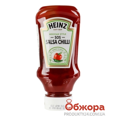 Соус Хайнц Heinz 220г Чили сальса п/п – ИМ «Обжора»