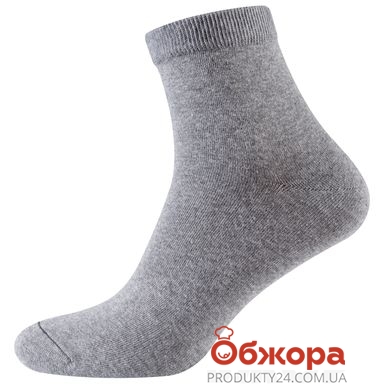 Шкарпетки чол. Mio Senso Relax4 C201R короткі р.44-46 світло-сірий меланж – ІМ «Обжора»
