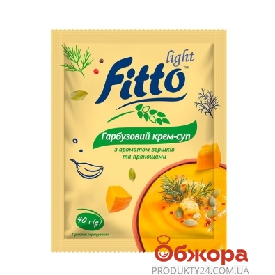 Крем-суп Fitto 40г тыквенный сливки пряности – ИМ «Обжора»