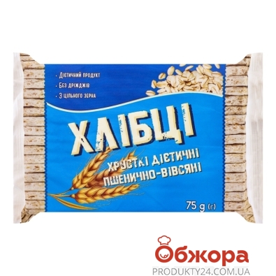 Хлебцы Лавка здоровья пшенично-овсяные 75г – ИМ «Обжора»