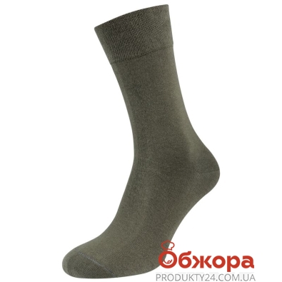 Шкарпетки чол. Mio Senso Relax4 C301RF р.40-42 хаки – ІМ «Обжора»