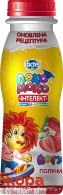 Йогурт клубника Локо Моко 1,5% 185 г – ИМ «Обжора»