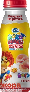 Йогурт персик Локо-Моко 1,5% 185 г – ИМ «Обжора»
