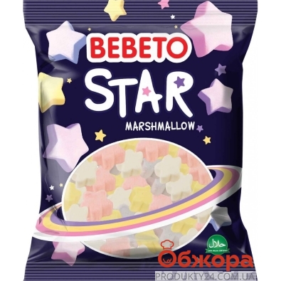 *Маршмелоу Bebeto 30г зірка – ІМ «Обжора»