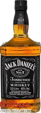 Виски Джек Дениэлс (Jack Daniels) 3,0 л – ИМ «Обжора»