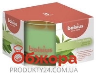 *Свічка Bolsius 63/90 з ароматом Зелений чай 170443 в склі – ІМ «Обжора»