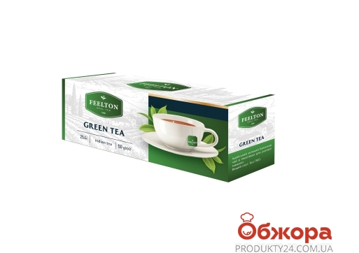 Чай Feelton 2г*25пак Green Tea зелений – ІМ «Обжора»