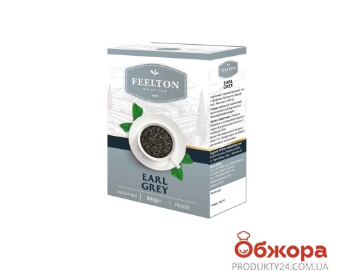 Чай Feelton 90г Earl Grey Рekoe чорний – ІМ «Обжора»