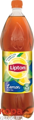 Чай холод. Lipton 1,0л чорний лимон Польща – ІМ «Обжора»