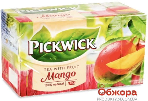 Чай Pickwick 20п зі шматочками манго – ІМ «Обжора»