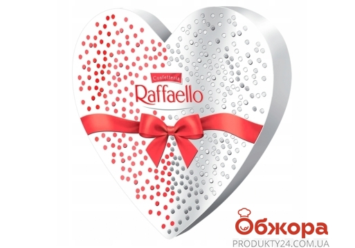 Конфеты Raffaello сердце 140г – ИМ «Обжора»