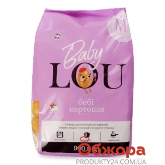 Картопля Baby Lou свіжа мита size m 900г – ІМ «Обжора»