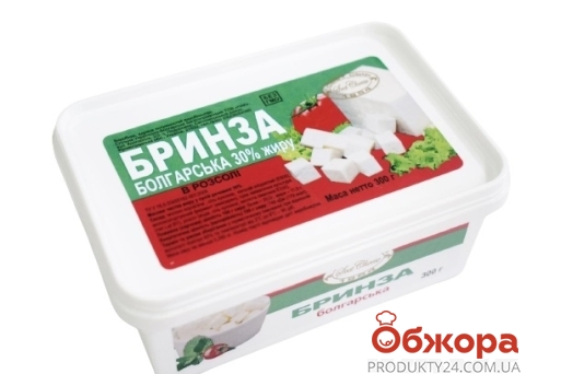 Бринза Свет сыра Болгарська 30% 300 г – ІМ «Обжора»